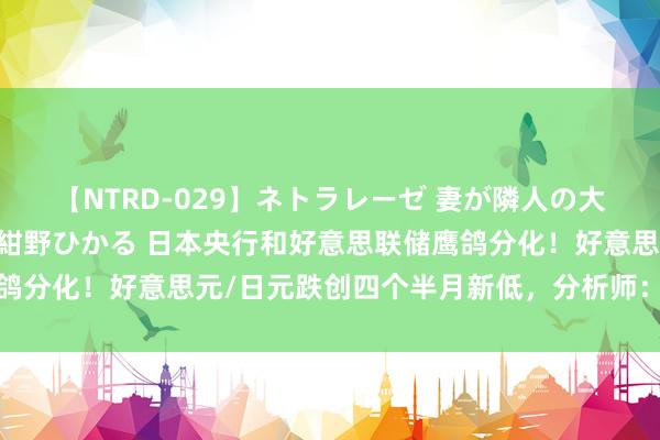 【NTRD-029】ネトラレーゼ 妻が隣人の大学生に寝盗られた話し 紺野ひかる 日本央行和好意思联储鹰鸽分化！好意思元/日元跌创四个半月新低，分析师：后市仍偏空