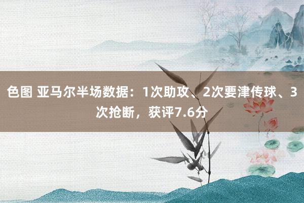 色图 亚马尔半场数据：1次助攻、2次要津传球、3次抢断，获评7.6分